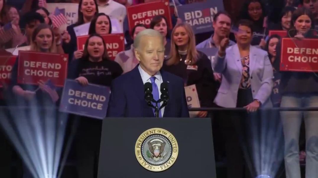 Pro-Hamas members of the Democrat Party interrupt Biden's campaign event in Virginia: "GEN