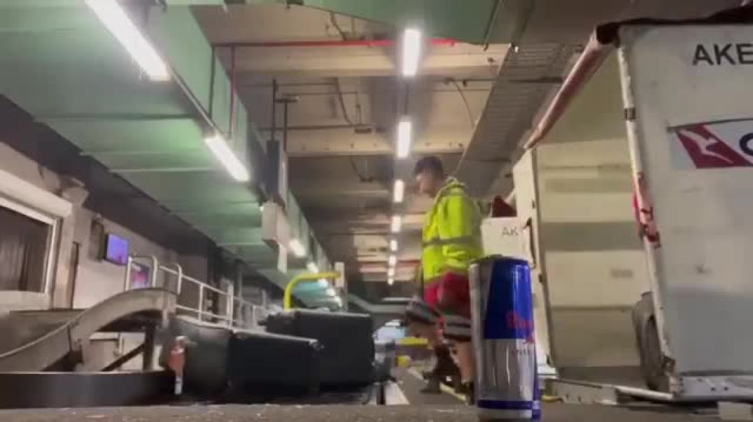 Airline Personnel Roughing Up Your Luggage