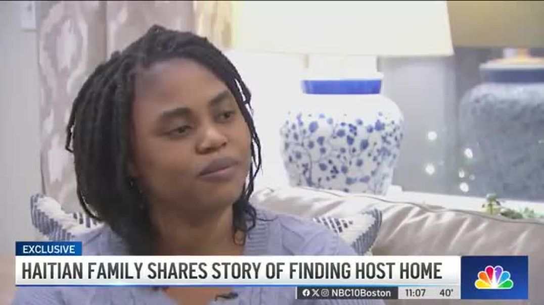 ⁣A Rich White Woman in New England Took In a Family of Haitian Migrants