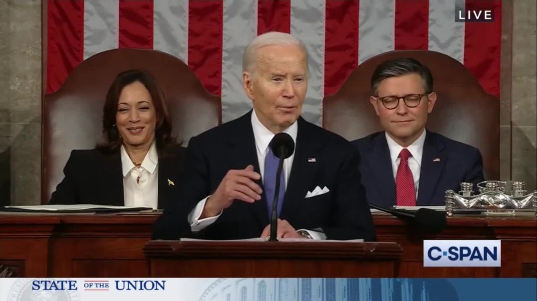 ⁣Old Joe Suffers Brain Glitch at SOTU: “I’m Gonna Get in Trouble for Saying That"