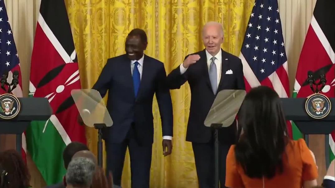 WTH? Joe Biden Jump Scares Reporters During Presser