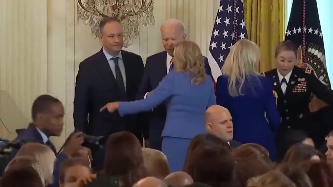 Joe Goes In To Kiss Jill, But It's Not Jill!