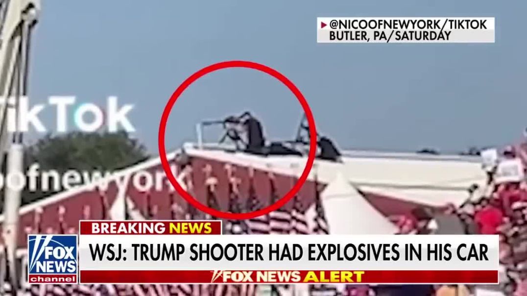 ⁣Trump shooter had explosives in car