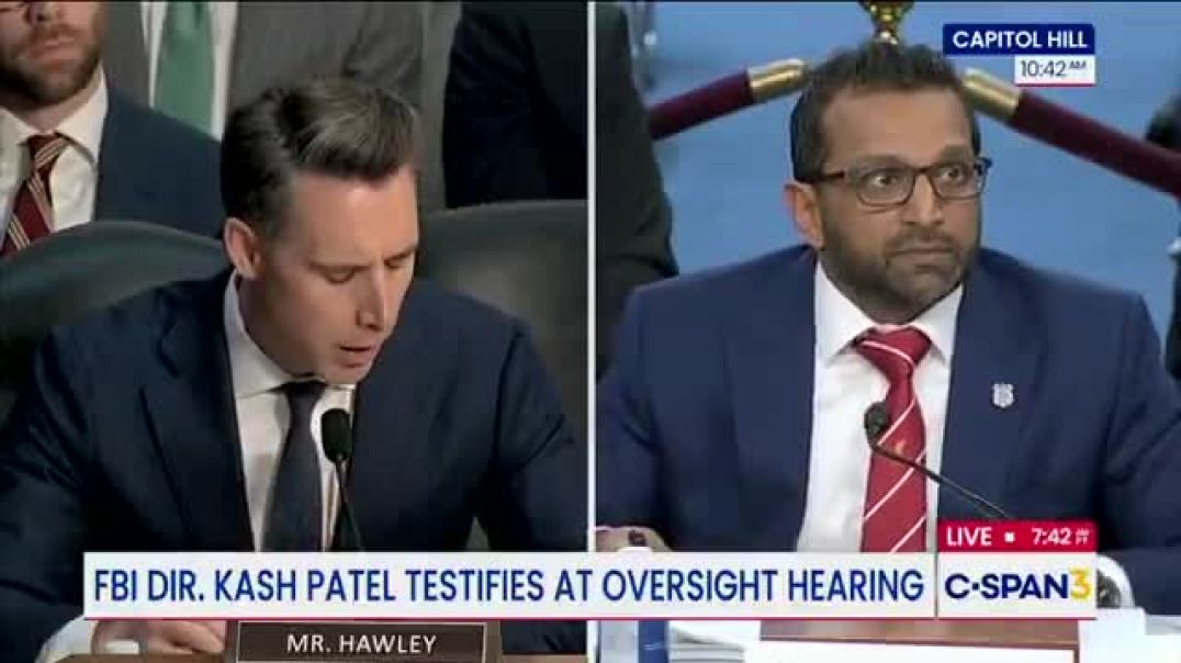 ⁣Kash Patel just revealed new information about the investigation into Tyler Robinson