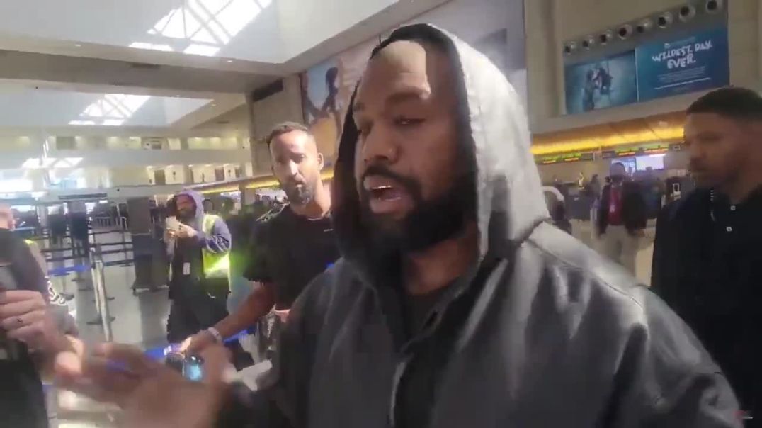 ⁣Kanye West STUNS Reporter When He Asks Him About the Israel - Palestine Conflict